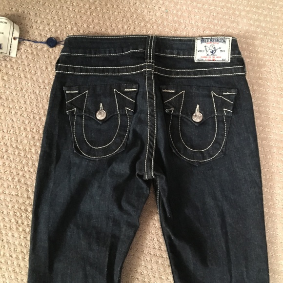 True Religion High Rise Boot Cut Jeans Size 26 - Picture 5 of 5